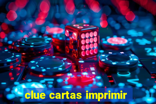 clue cartas imprimir